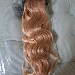 Luxurious Blonde Hair Extension